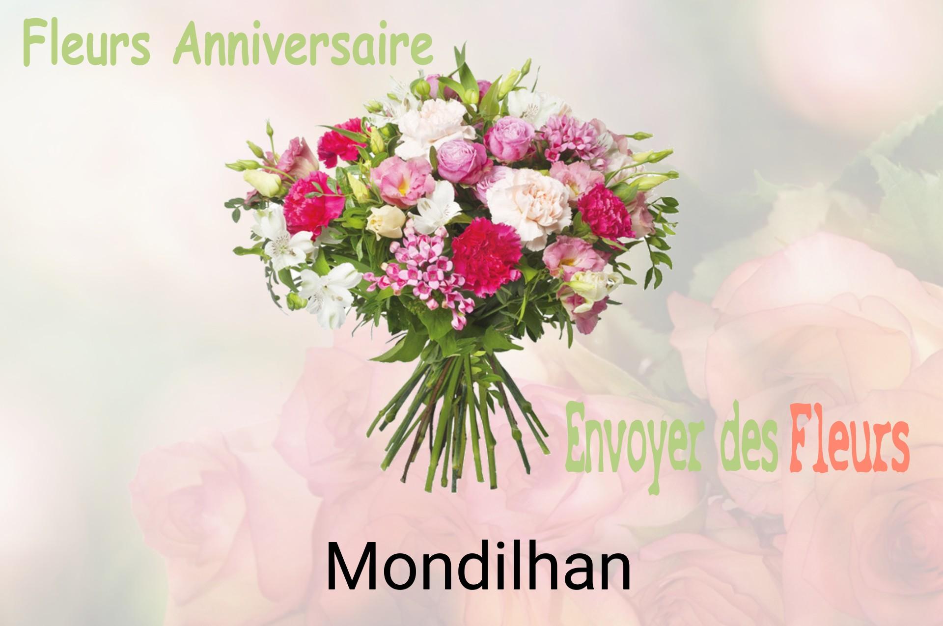 Bouquet de fleurs d’anniversaire livré à Mondilhan